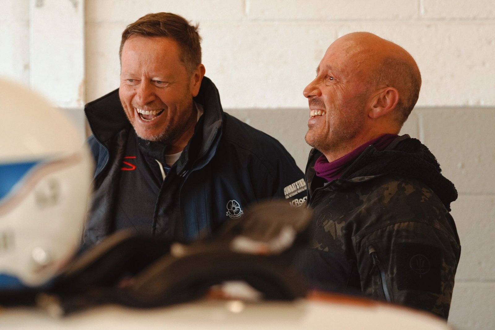 paul and rob laughing